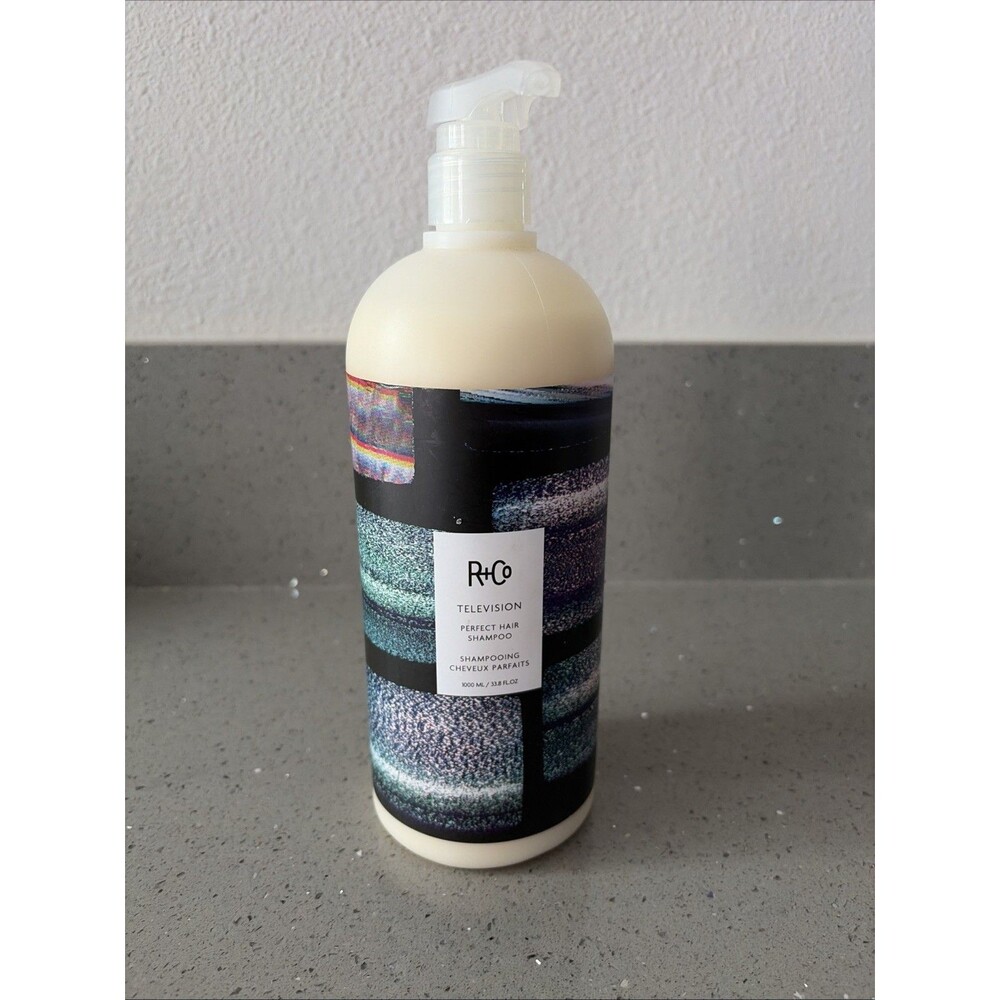 R+Co TELEVISION Perfect Hair Shampoo 33.8oz Liter